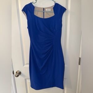 Calvin Klein Royal Blue Mini Dress